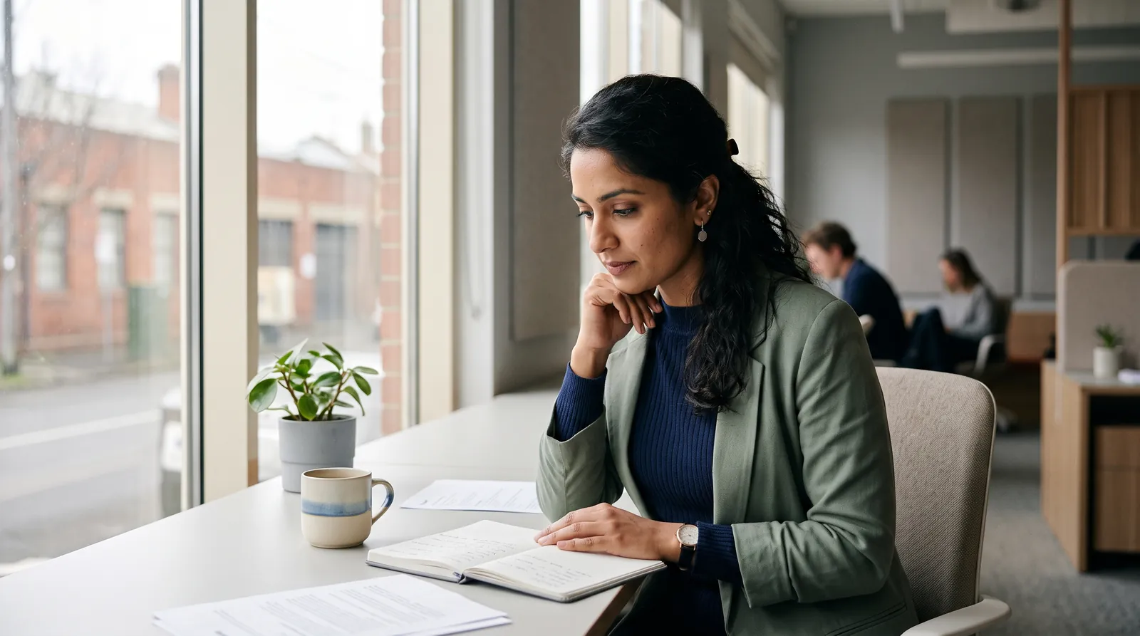 A manager reflecting on continuous team feedback